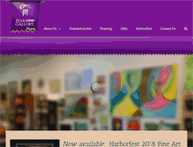 Tablet Screenshot of harbor-gallery.com
